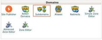 Buat Subdomain Cpanel