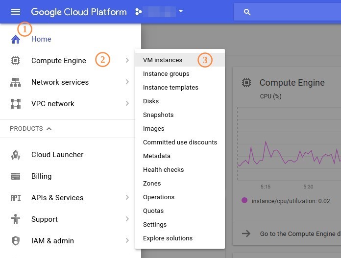 Google Cloud Engine Create