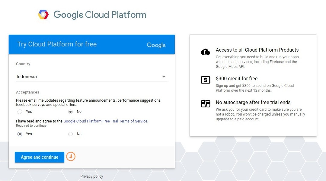 Google Cloud Platform Acceptance