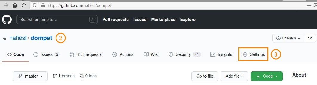 Github Sponsor Button