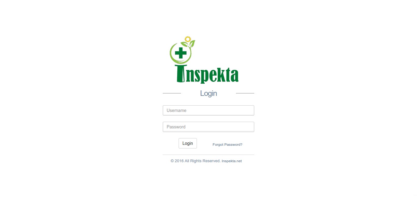 Login Inspekta