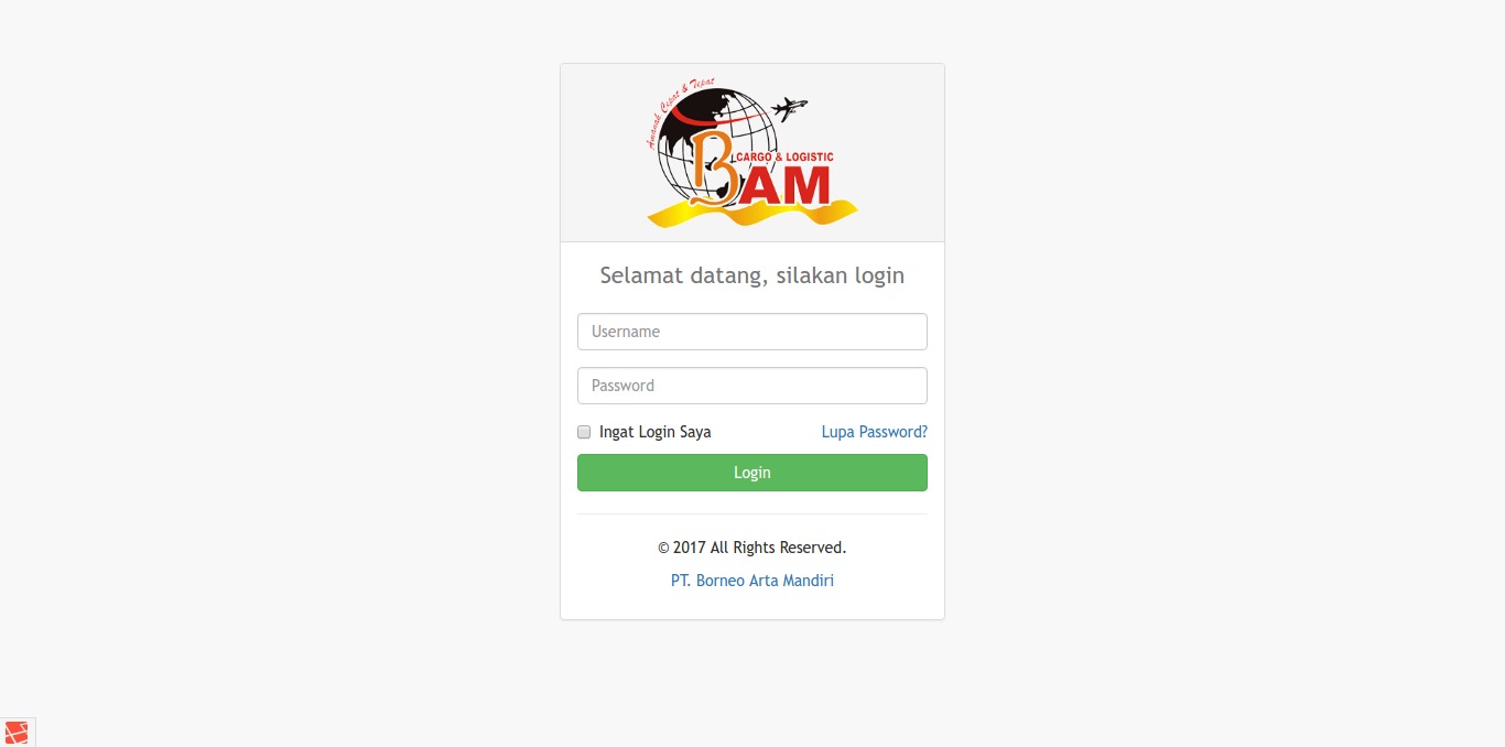 Login BAM Online